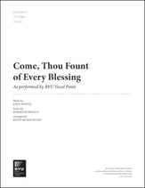 Come, Thou Fount of Every Blessing TTTTBBBB choral sheet music cover